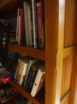 bookcase in lounge